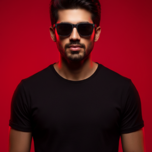 Red Potrait in studio 06