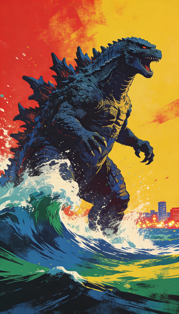 godzilla mobile wallpaper