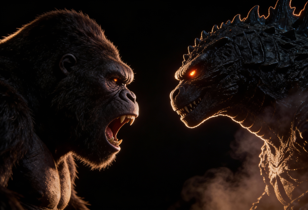 godzilla and king kong wallpaper