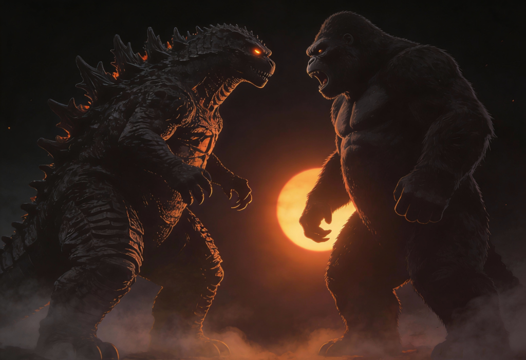 godzilla and kingkong wallpaper desktop