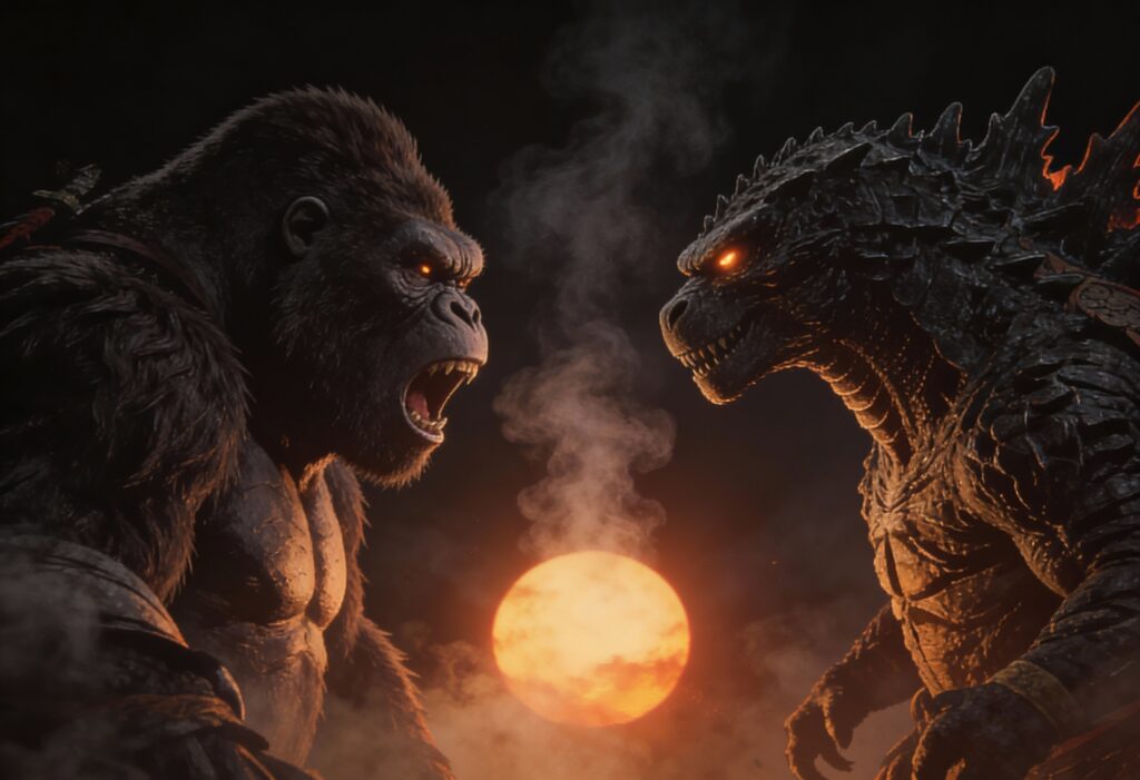 king kong and godzilla