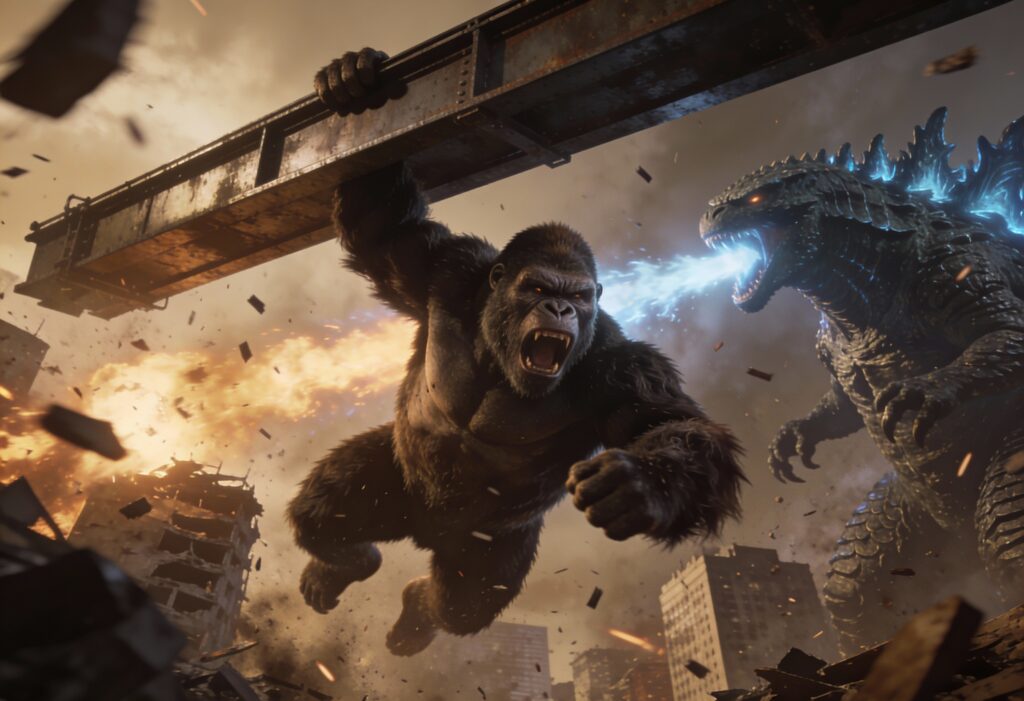 kingkong air attack